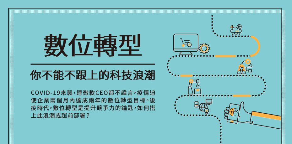 數位轉型，你不能不跟上的科技浪潮