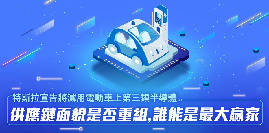 電動車揭商機，誰是第三類半導體供應鏈的最大贏家？